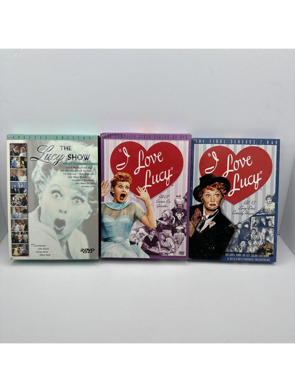 I Love Lucy Lot Sixth Season / Lucy-Desi / Lost Episodes DVD Collections